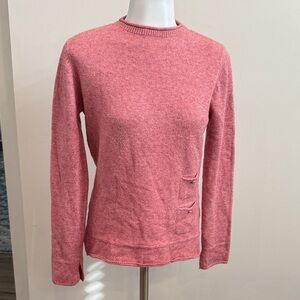 Just Woman Small Cozy Pink Sweater